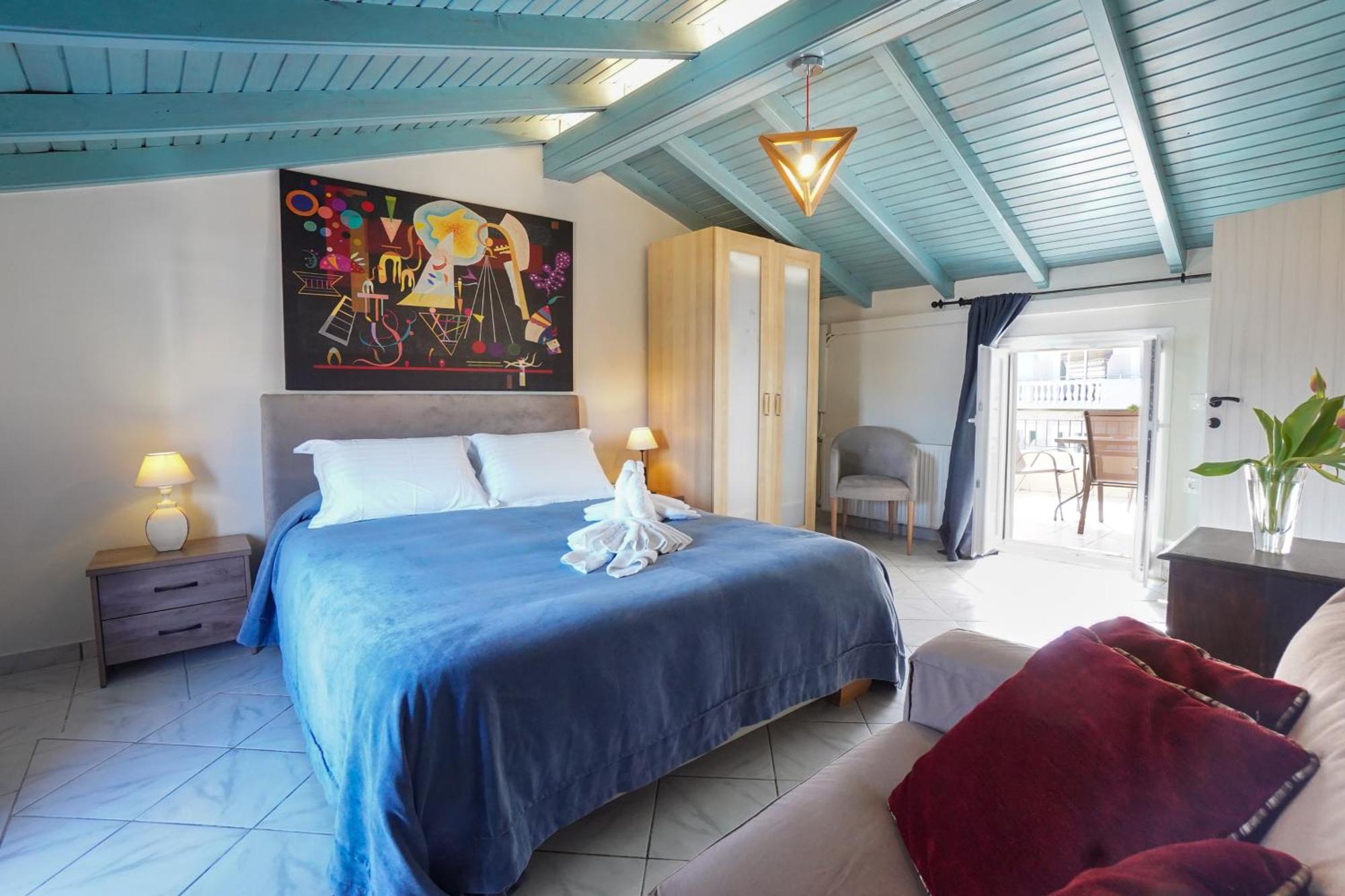 Anemomilos Sea View Penthouse Corfu  Exteriör bild