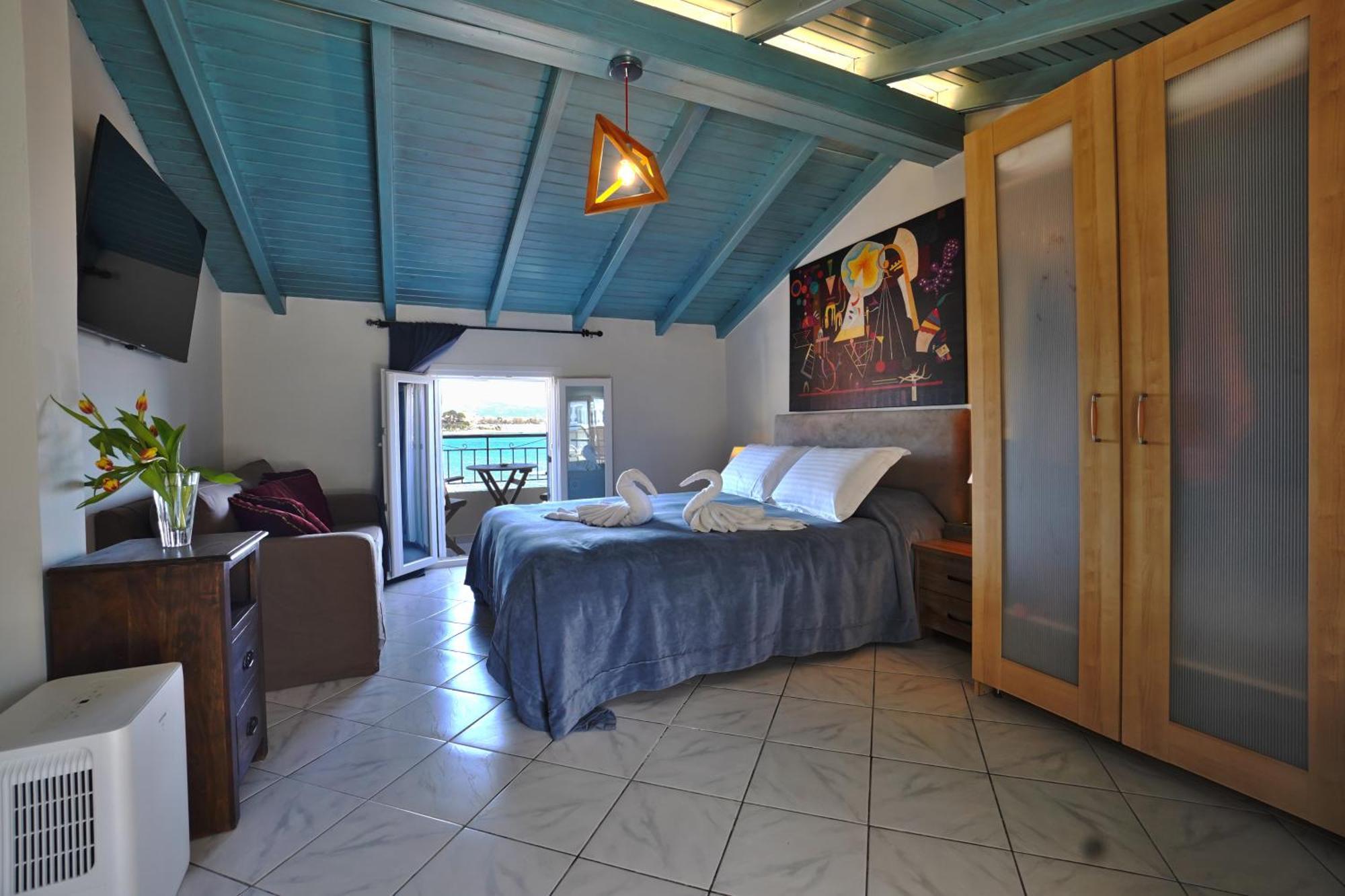 Anemomilos Sea View Penthouse Corfu  Exteriör bild