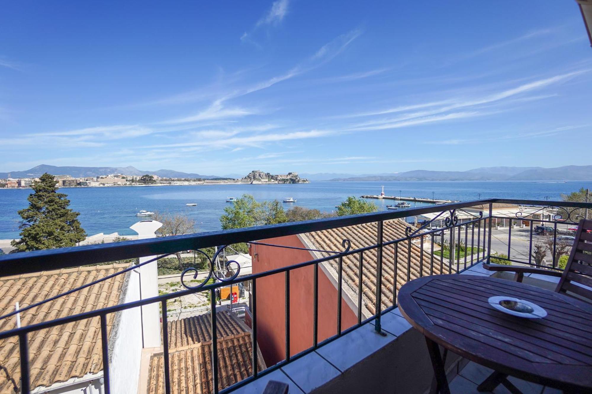 Anemomilos Sea View Penthouse Corfu  Exteriör bild